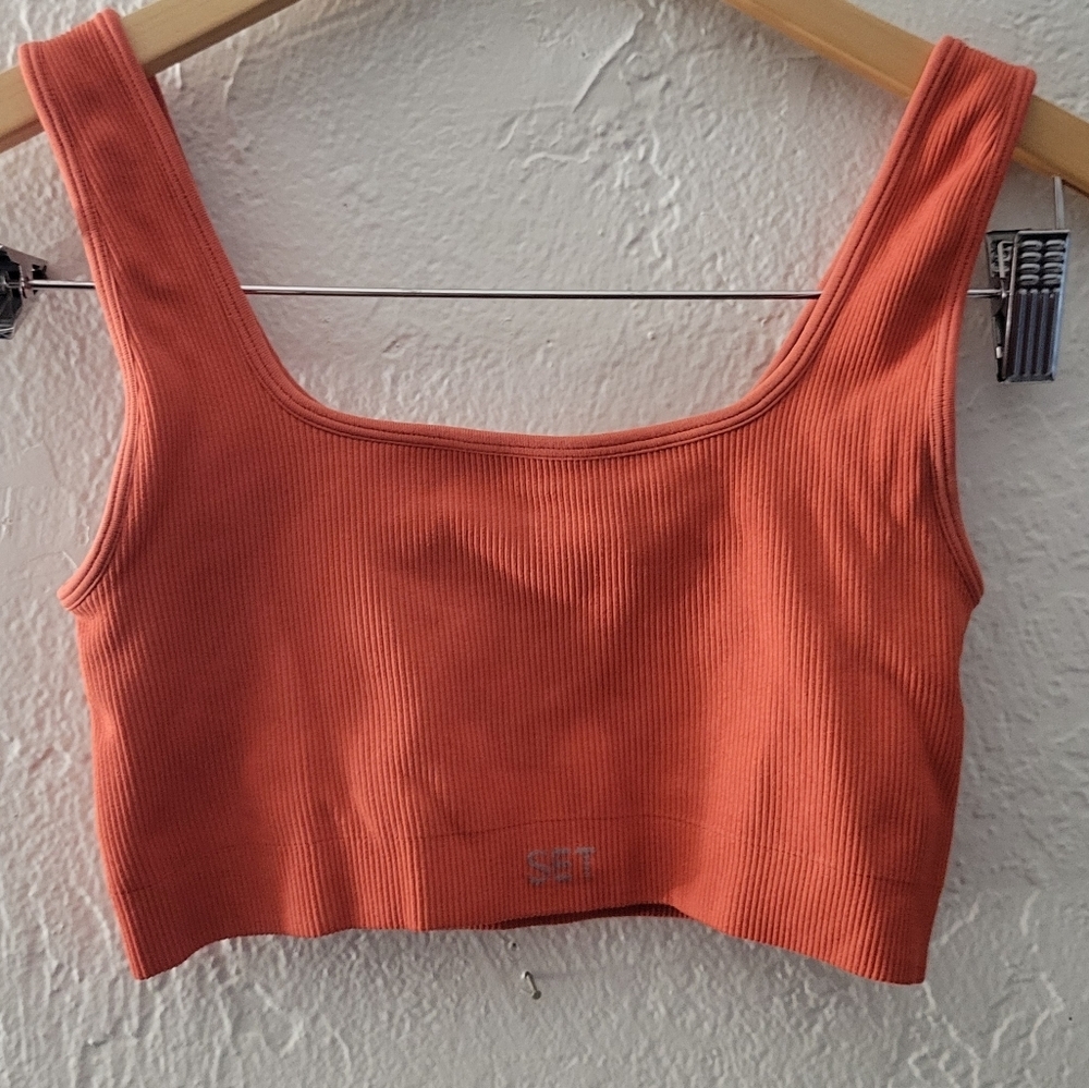 SET Box Cut Bra Top Size Small